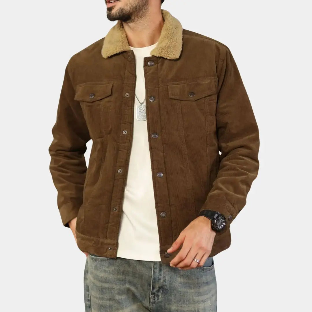 Christopher™ | Classic Corduroy Jacket Cross & Crown