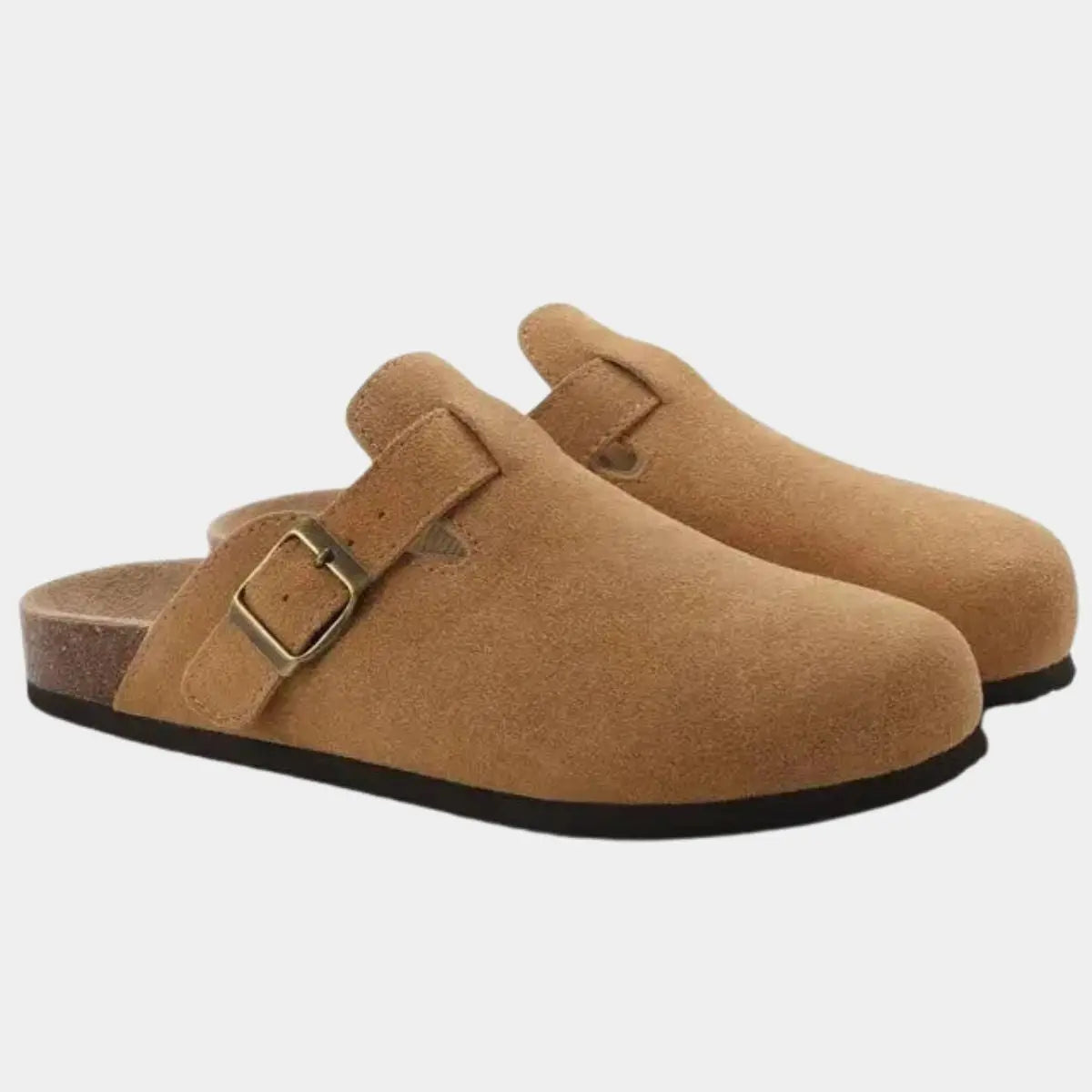 Essential Suede Clogs - Cross & Crown Cross Crown