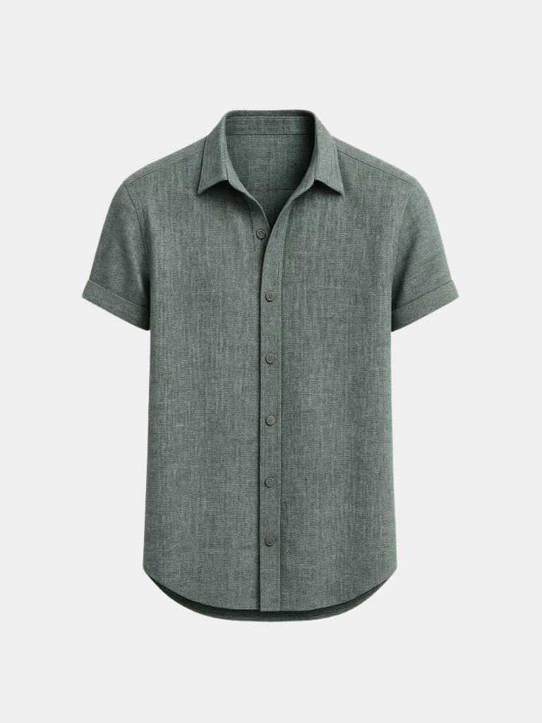 Casual Summer Short Sleeve Shirt - Cross & Crown