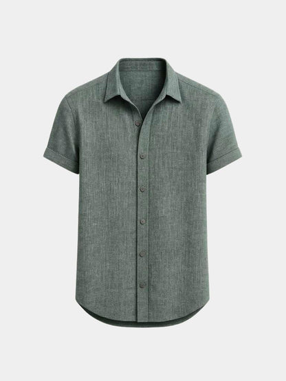 Casual Summer Short Sleeve Shirt - Cross & Crown