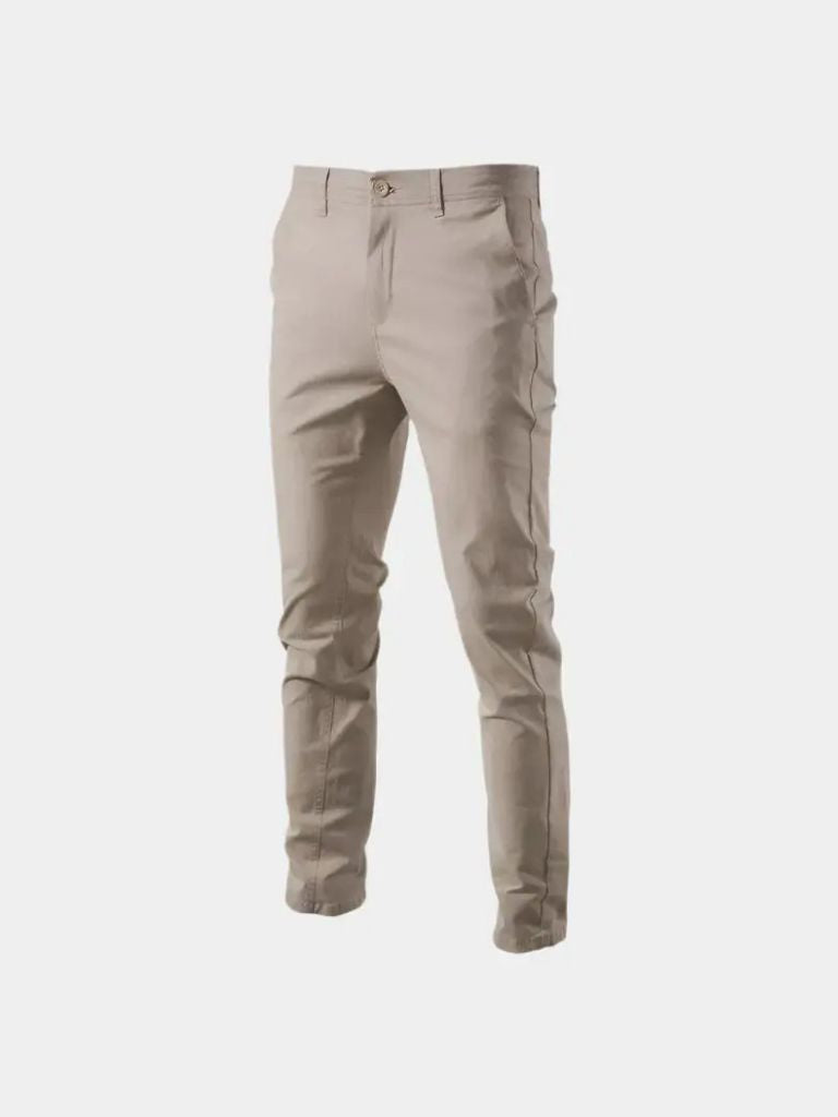 Pantalones informales de corte ajustado - <tc>Cross & Crown</tc>