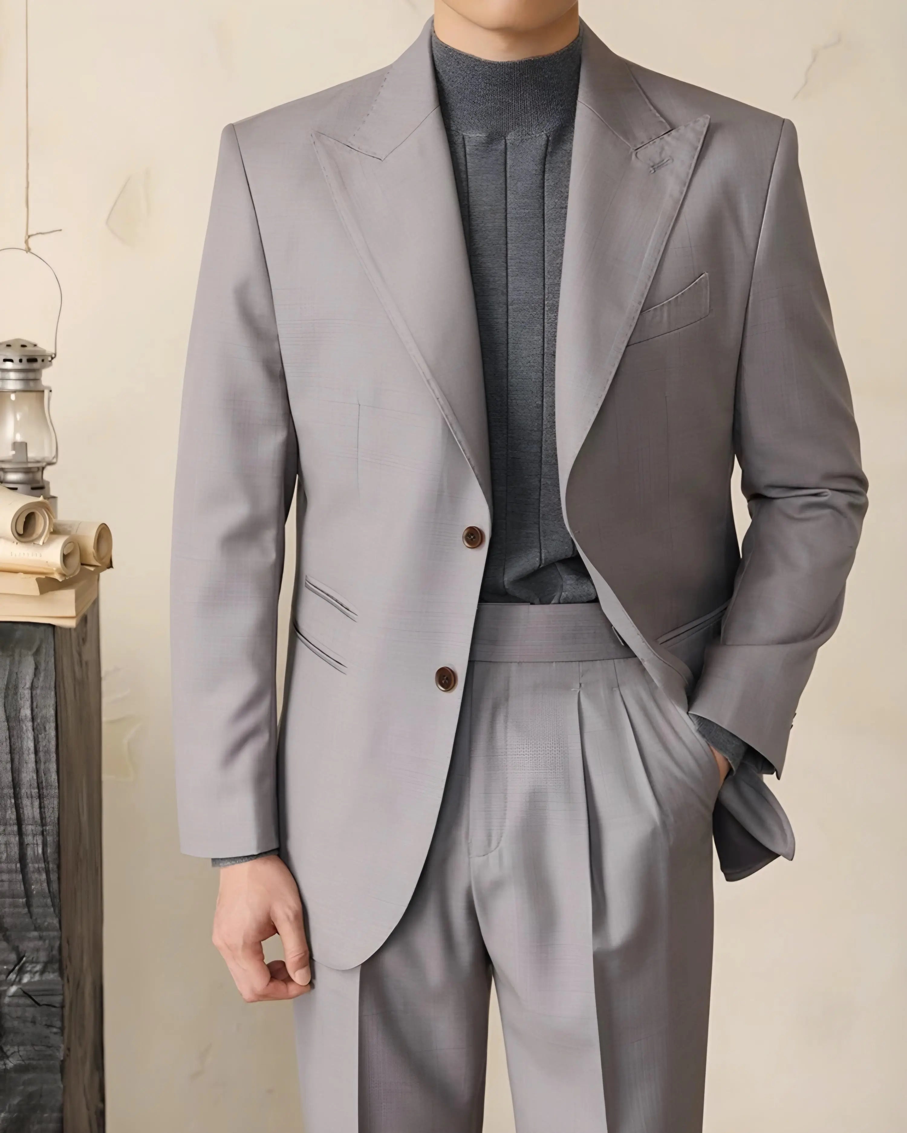 Genova Elegant Suit - Cross & Crown Cross & Crown