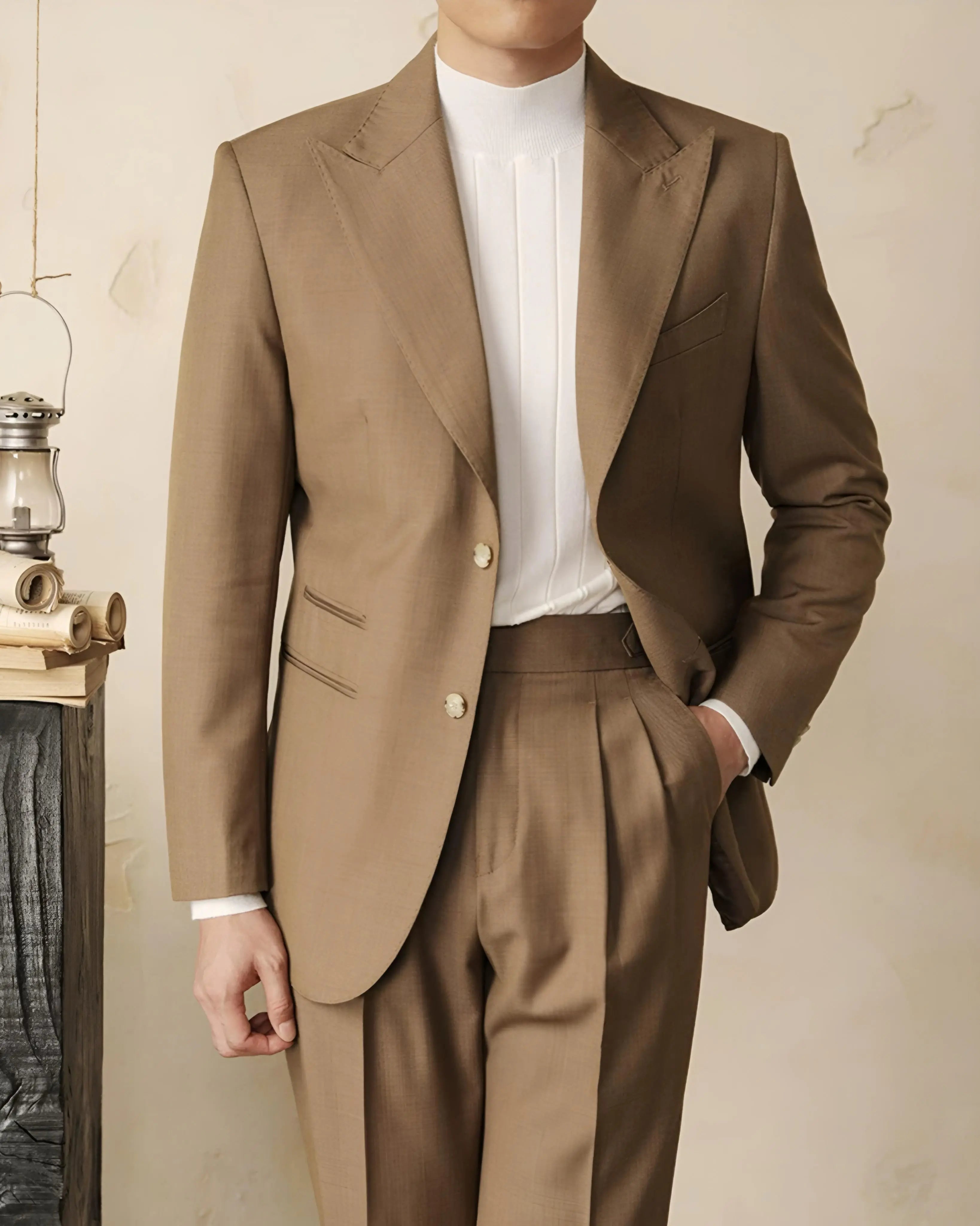 Genova Elegant Suit - Cross & Crown Cross & Crown