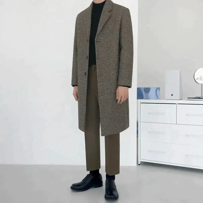 Essential Long Coat - Cross & Crown Cross Crown