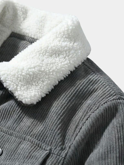 Iron Ore Sherpa Cargo Jacket - Cross & Crown