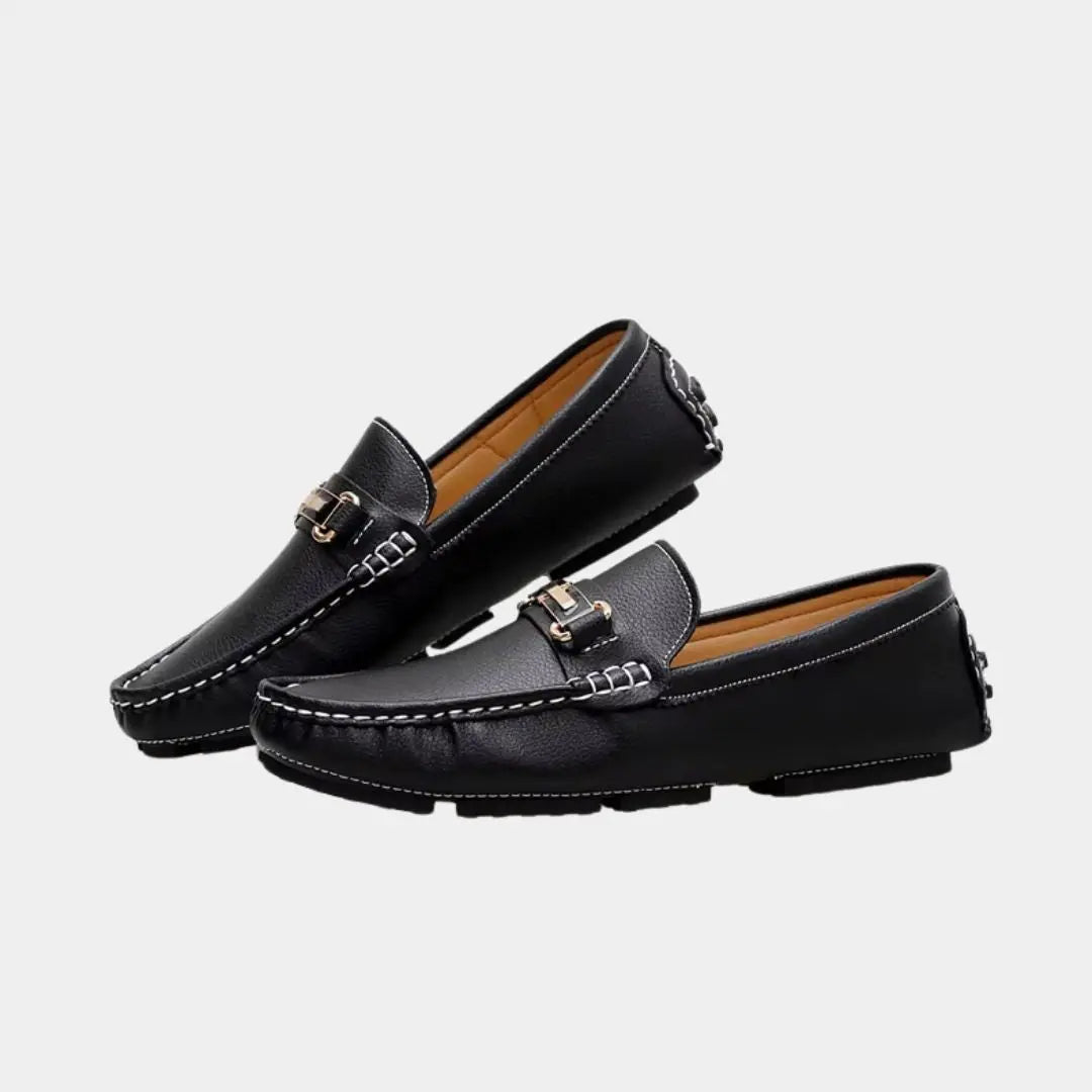 TORINO GENUINE LEATHER LOAFERS Cross & Crown