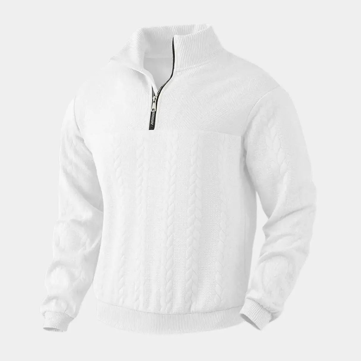 Henry Premium Quarter Zip Sweater - Cross & Crown Cross & Crown