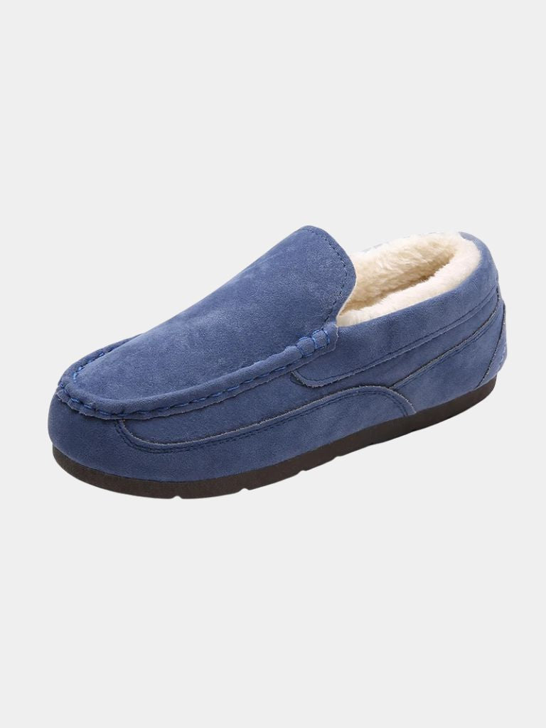 Valerio Suede Comfort Loafers - Cross & Crown