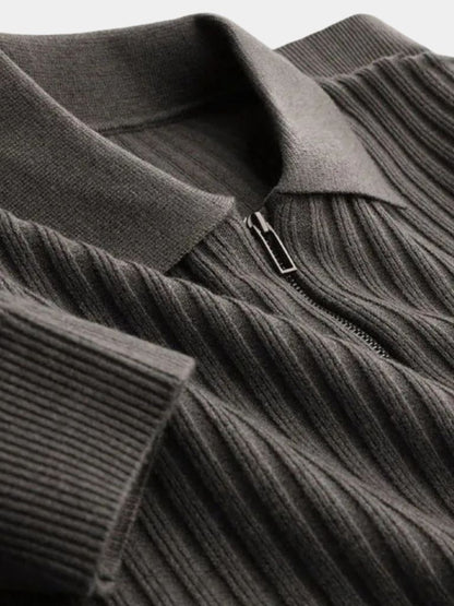 Alpine Riviera Knit Polo Pullover - Cross & Crown