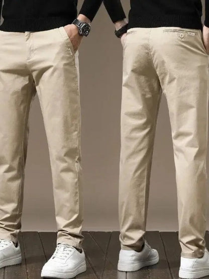Essential Straight Trousers - Cross & Crown