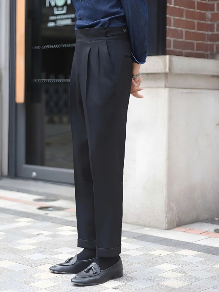 Corduroy Elegant Trousers - Cross & Crown