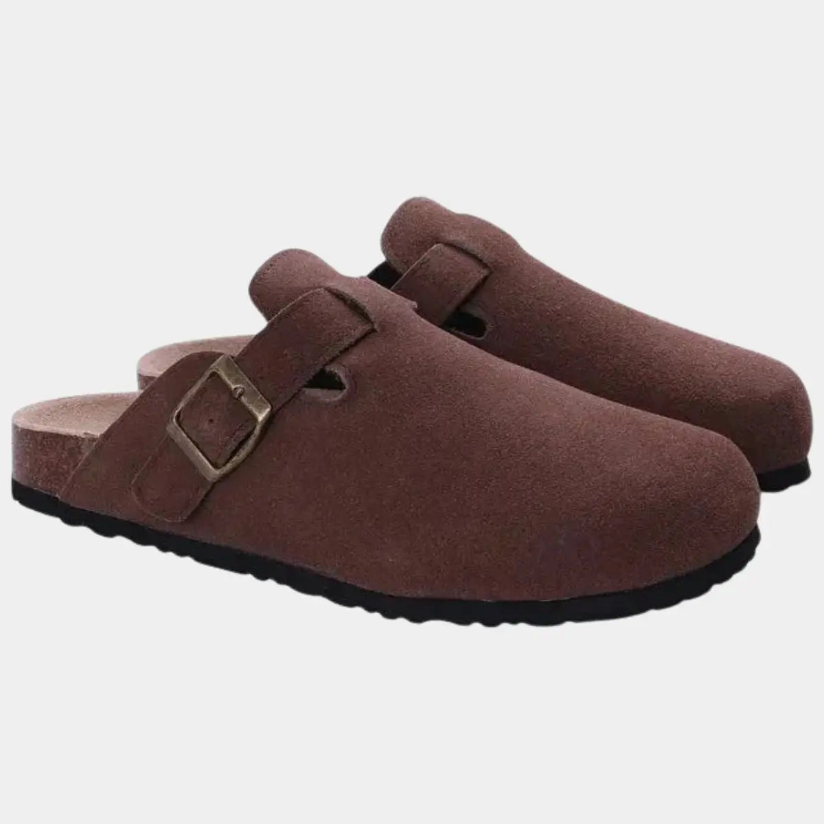 Essential Suede Clogs - Cross & Crown Cross Crown