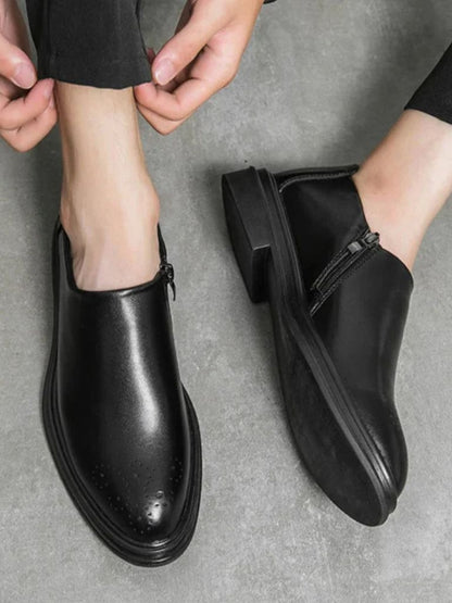 Brun Prestige Leather Loafers - Cross & Crown