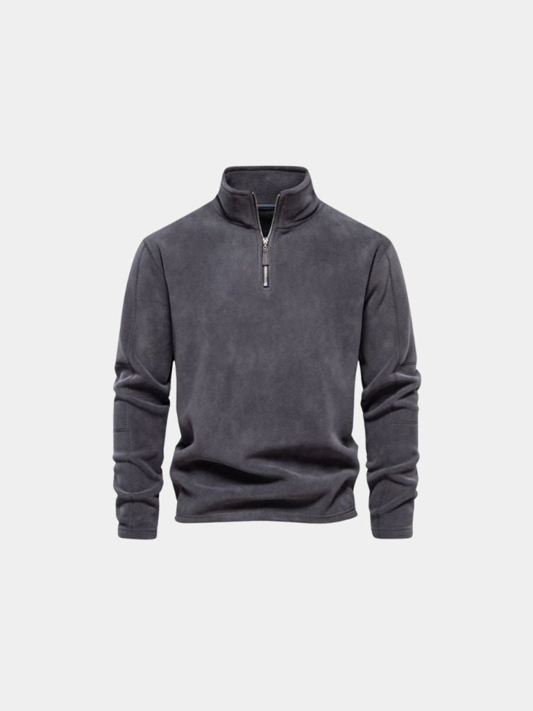 Alpine Quarter-Zip Sweater - Cross & Crown