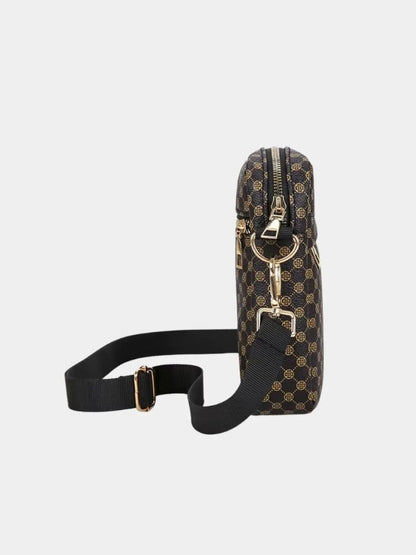 Vintage Pattern Mini Shoulder Bag - Cross & Crown