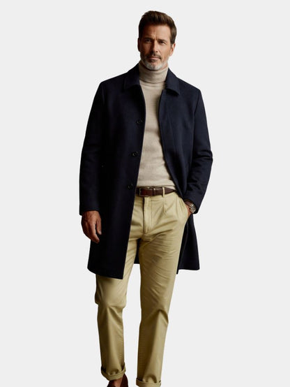 Monarch Wool Classic Coat - Cross & Crown