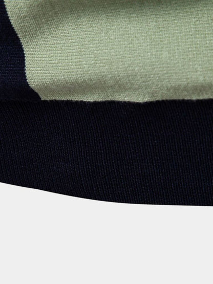 Retro Stripe Polo – Cross & Crown