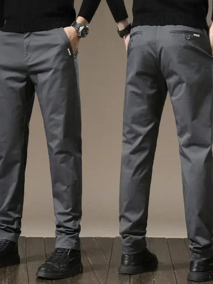 Essential Straight Trousers - Cross & Crown