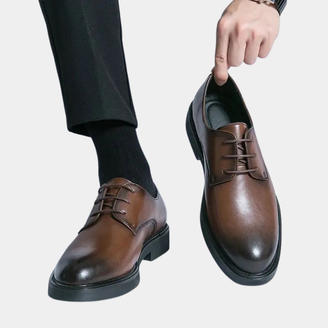 Burlington Heritage Leather Shoes - Cross & Crown