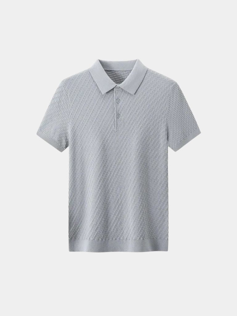 Elegant Cotton Polo T-Shirt - Cross & Crown