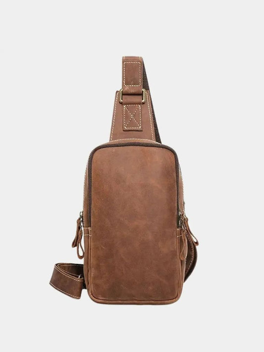 The Vanguard Leather Bag - Cross & Crown