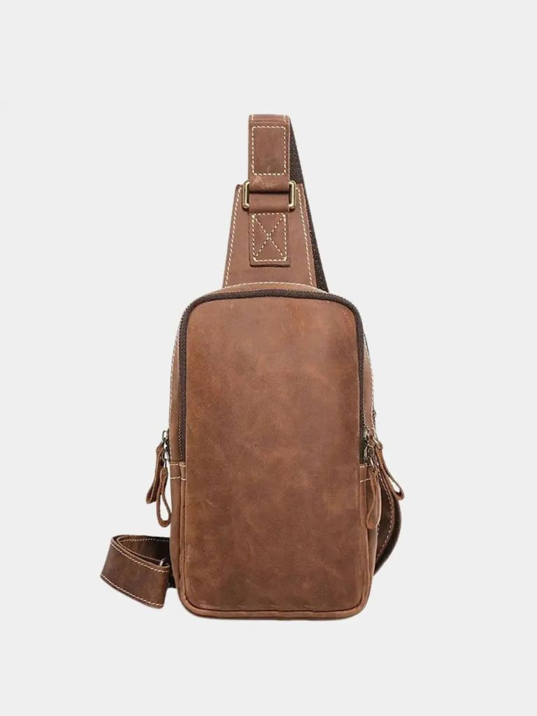 The Vanguard Leather Bag - Cross & Crown