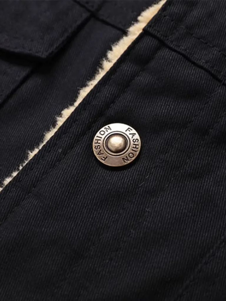 Vintage Fleece Bomber Jacket - Cross & Crown