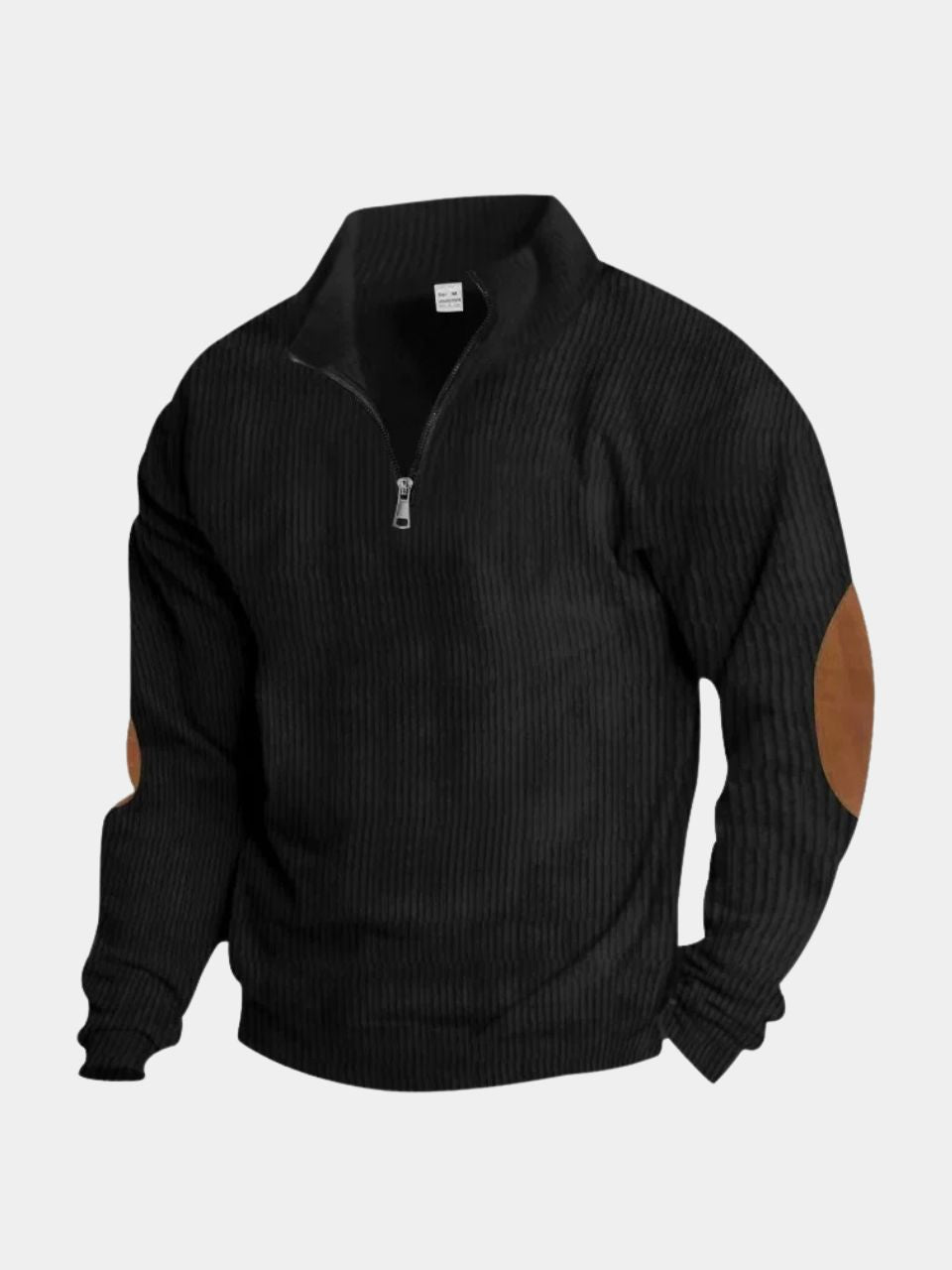 Quarter Zip Corduroy Pullover - Cross & Crown