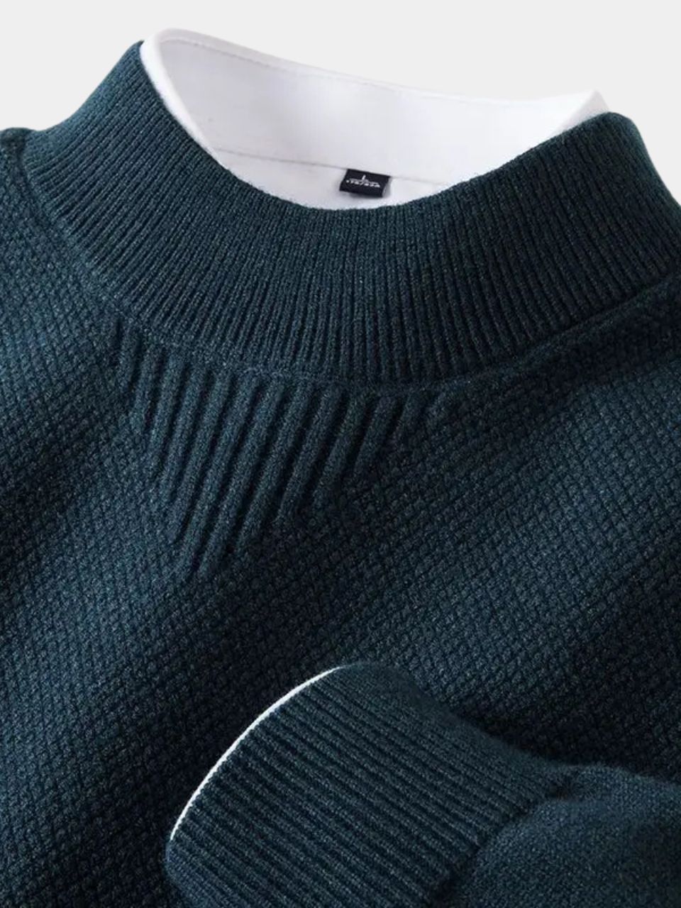 Saville Grain Knit Pullover - Cross & Crown