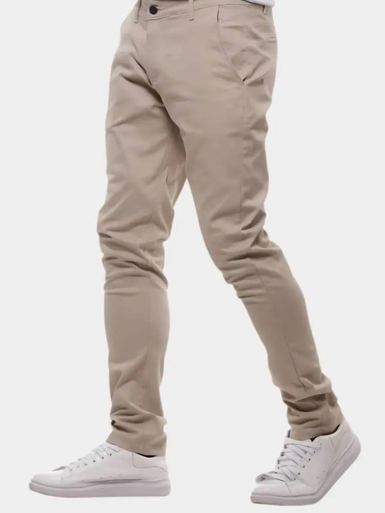 Pantalones informales de corte ajustado - <tc>Cross & Crown</tc>