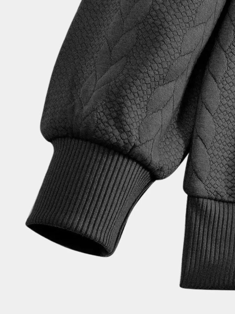 Essential Henry Quarter Zip Pullover - Cross & Crown