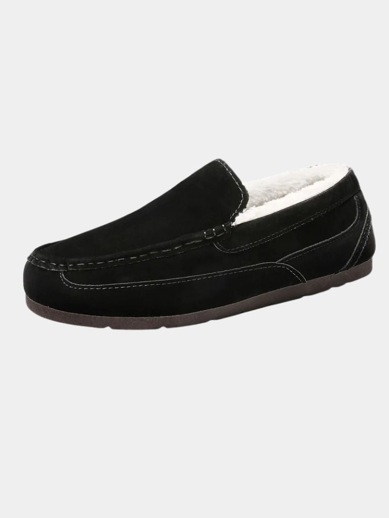 Valerio Suede Comfort Loafers - Cross & Crown