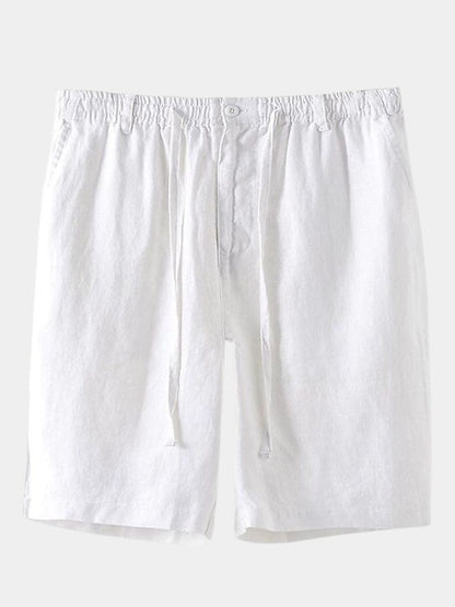 Bright Shore Linen Shorts - Cross & Crown