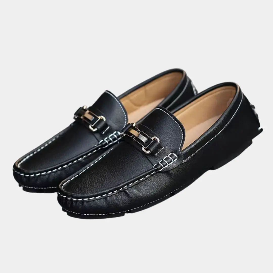 TORINO GENUINE LEATHER LOAFERS Cross & Crown