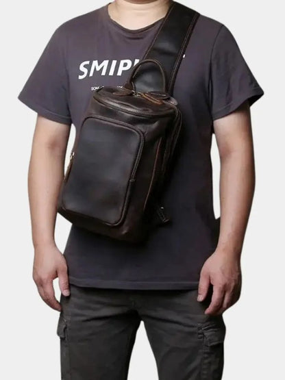 Modern Box Shoulder Bag - Cross & Crown