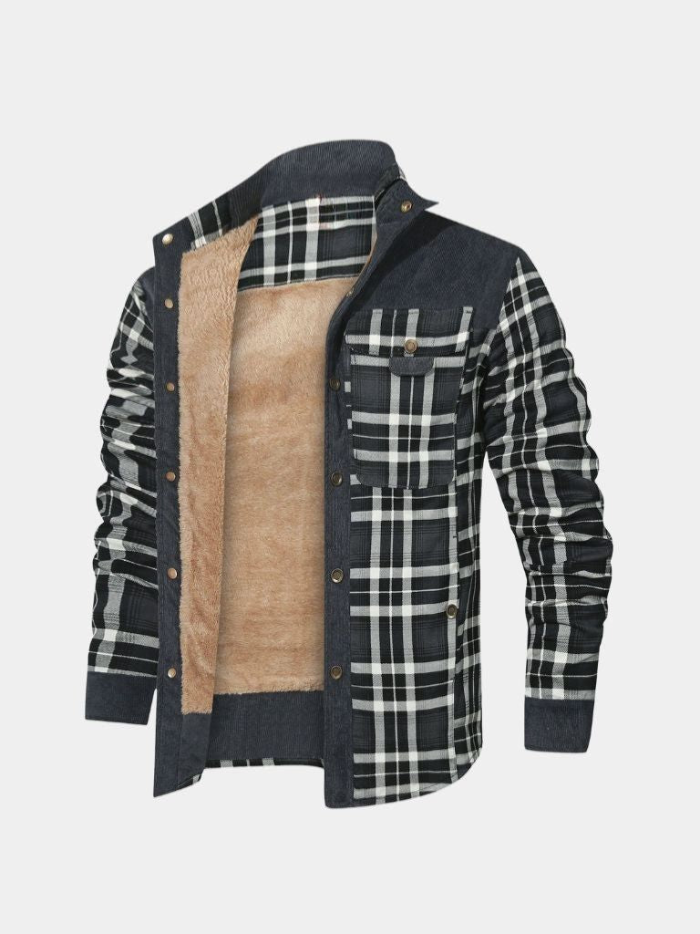 Redwood Rustic Flannel Jacket - Cross & Crown