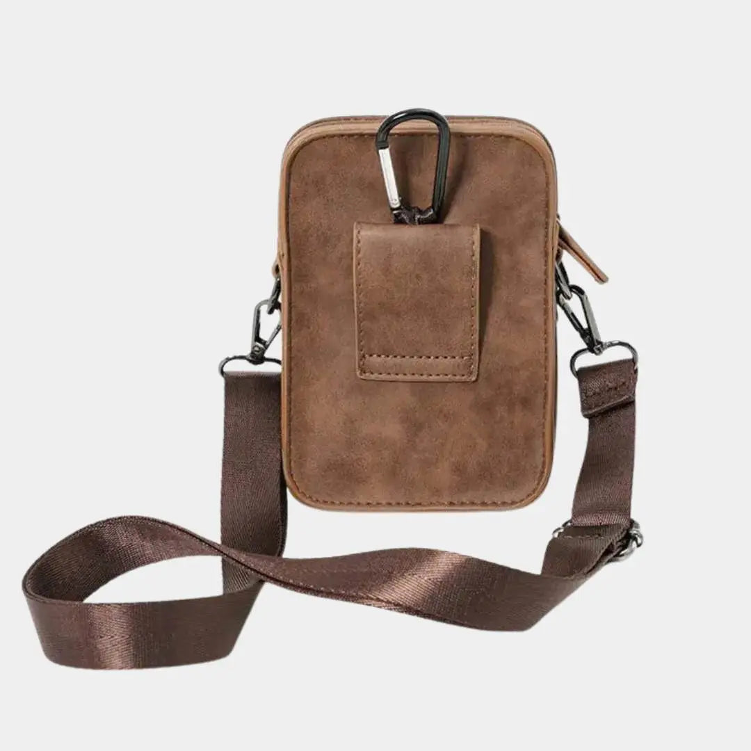 Vintage Mini Leather Crossbody Shoulder Bag - Cross & Crown Cross & Crown