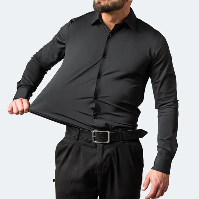 Ultra Tech Elastic and Water-Resistant Shirt - Cross & Crown CROSS & CROWN