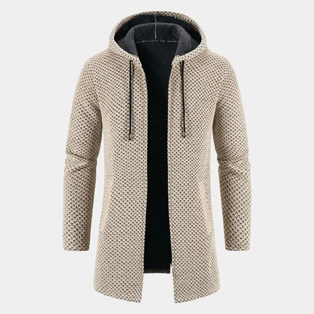 Lugano Knitted Hooded Winter Coat - Cross and Crown Cross & Crown