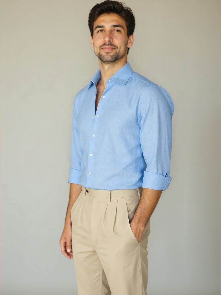 Minimalist Long Sleeve Shirt - Cross & Crown