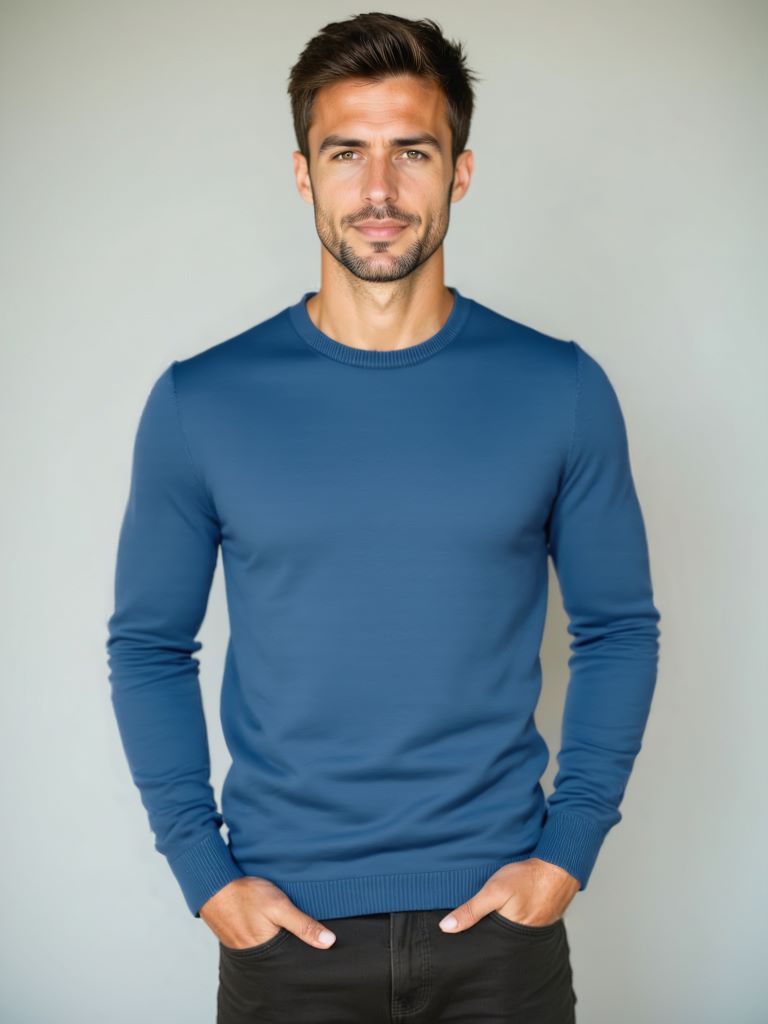 Pullover minimalista - Croci e corona