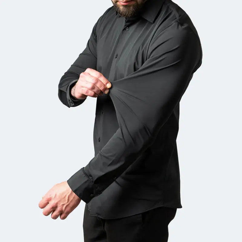 Ultra Tech Elastic and Water-Resistant Shirt - Cross & Crown CROSS & CROWN