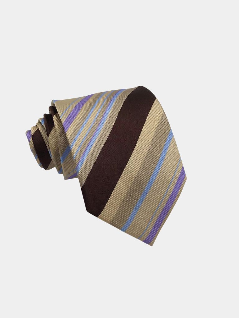 Navy Ledger Tie – Cross & Crown