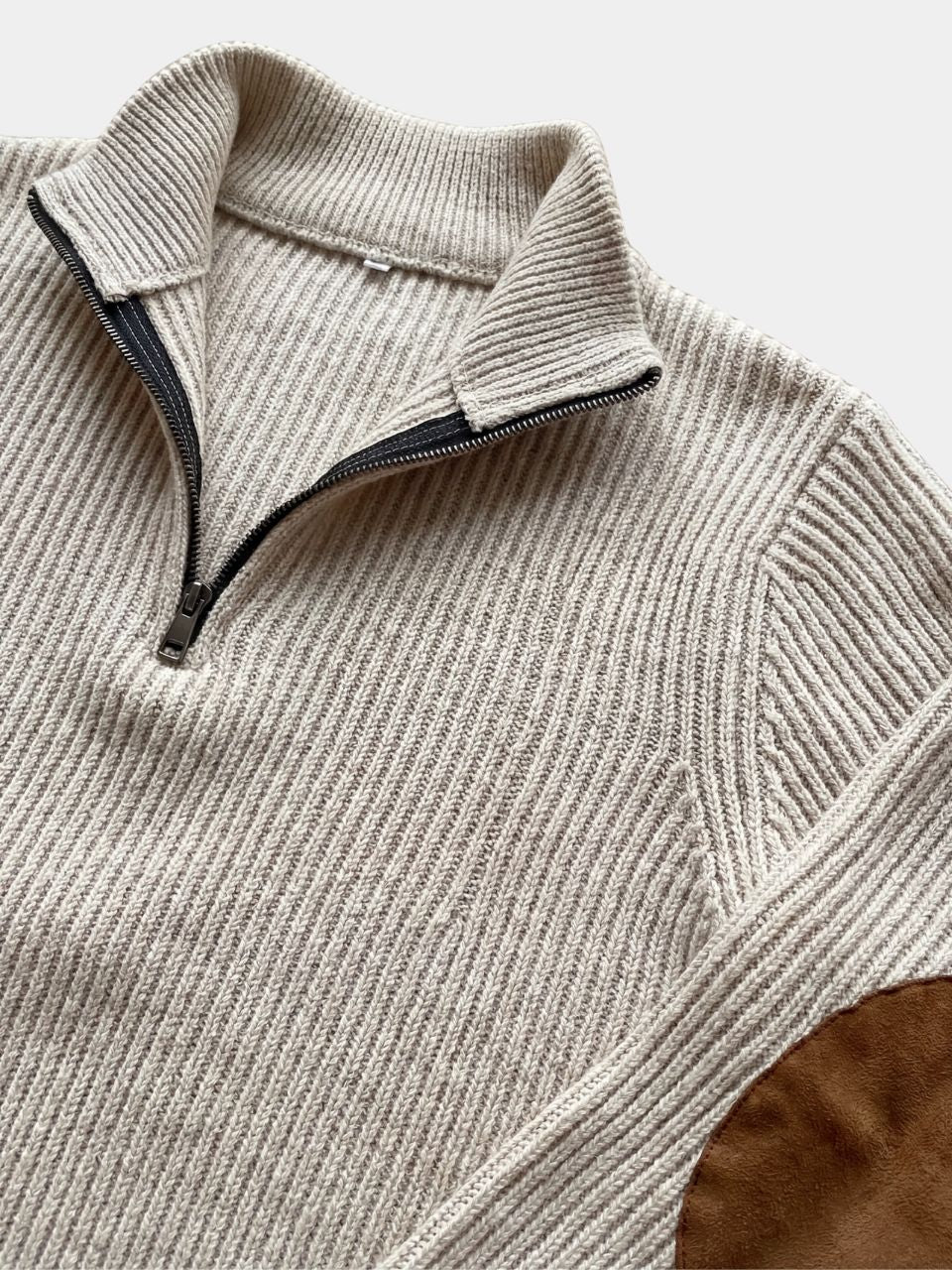 Quarter Zip Corduroy Pullover - Cross & Crown