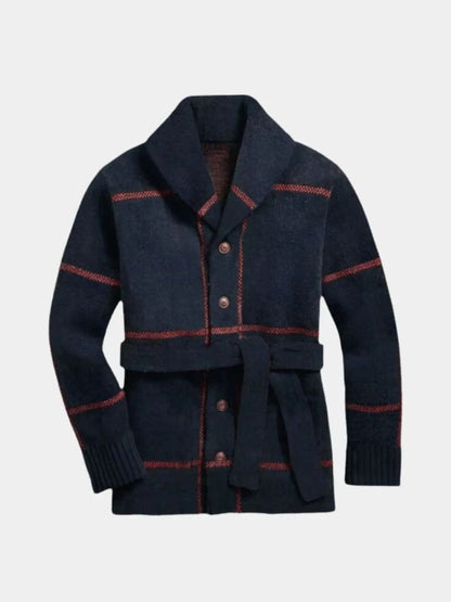 Rome Belted Sweater Coat - Cross & Crown