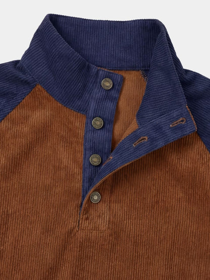 Buckridge Casual Corduroy Pullover - Cross & Crown