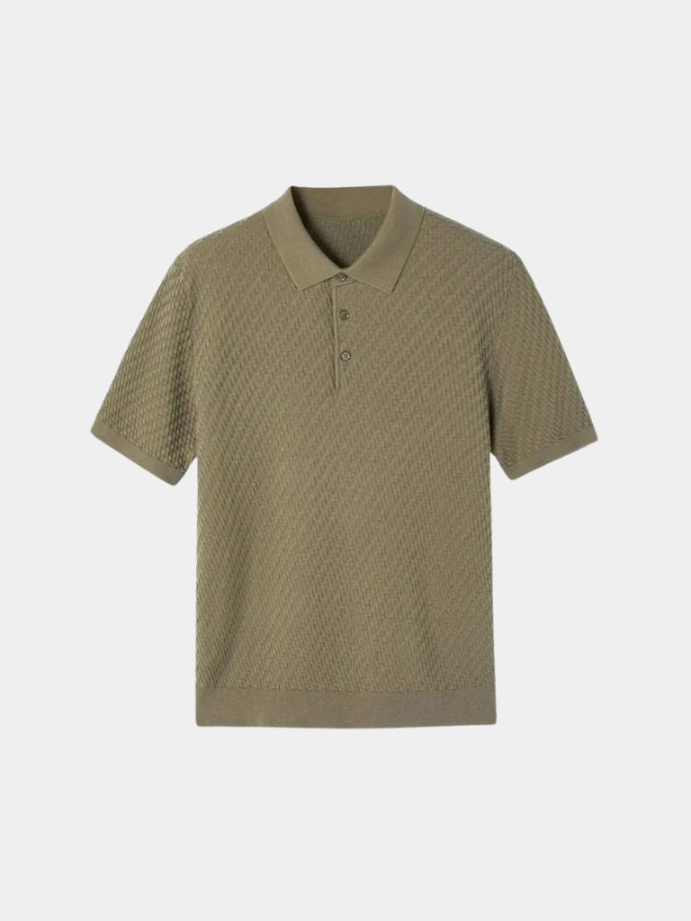 Elegant Cotton Polo T-Shirt - Cross & Crown