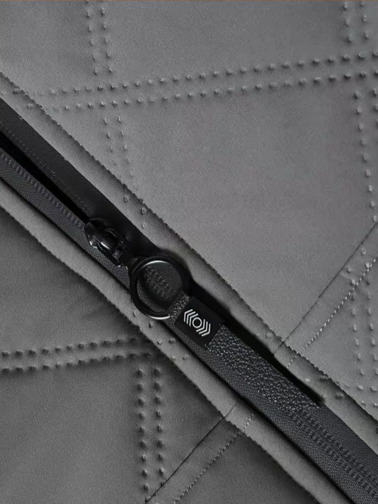 Slate Cavalier Zip Jacket - Cross & Crown