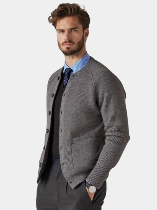 Essential Knit Cardigan - Cross & Crown