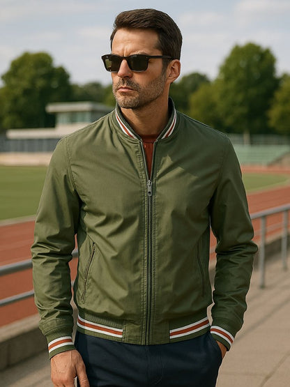 Chaquetas bomber informales - <tc>Cross & Crown</tc>